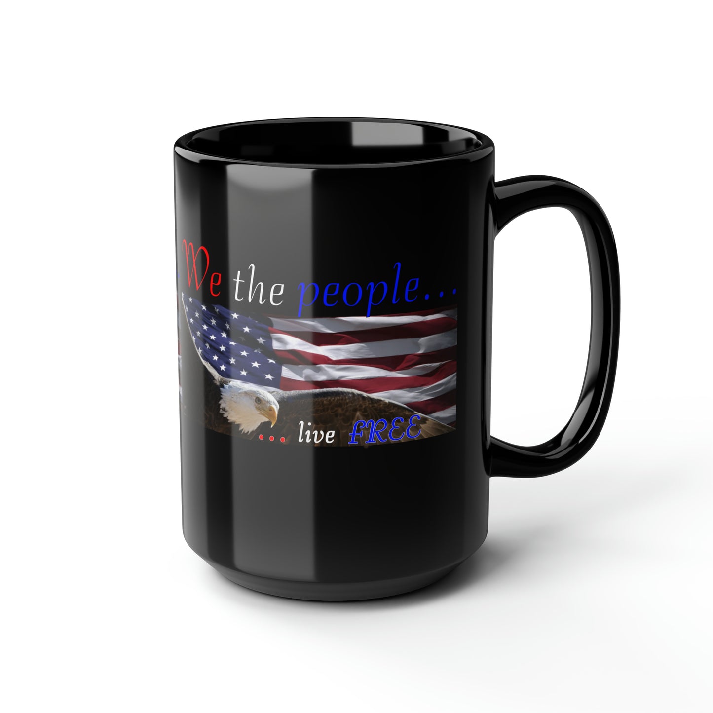 We the people, Black Mug, 15oz