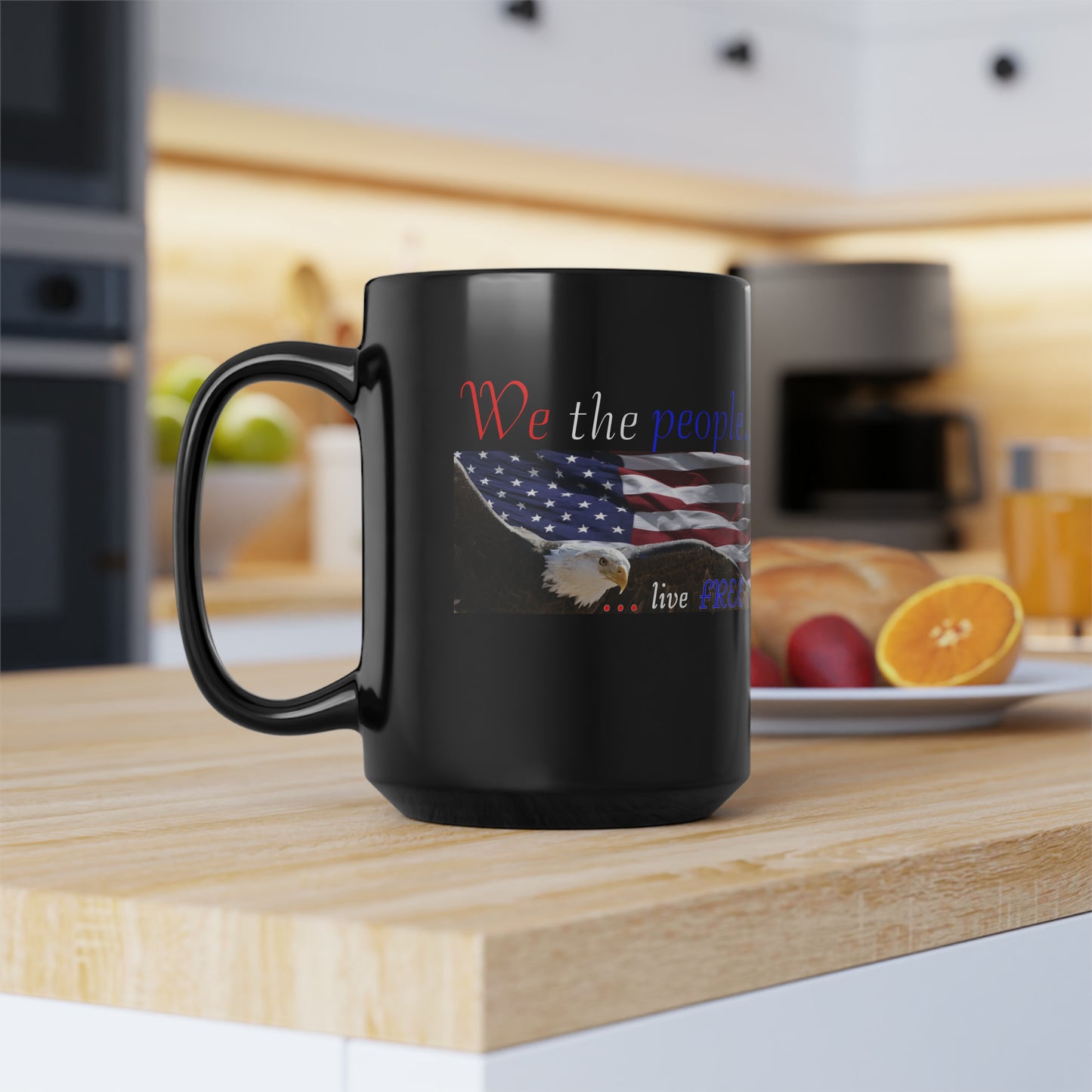 We the people, Black Mug, 15oz