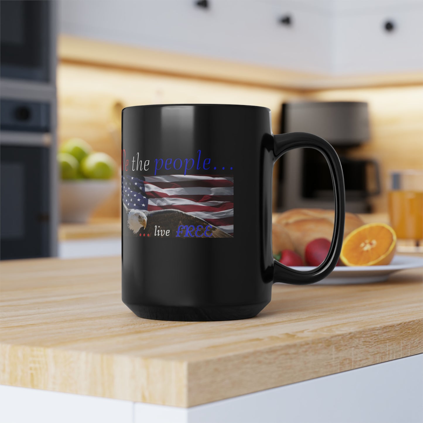 We the people, Black Mug, 15oz