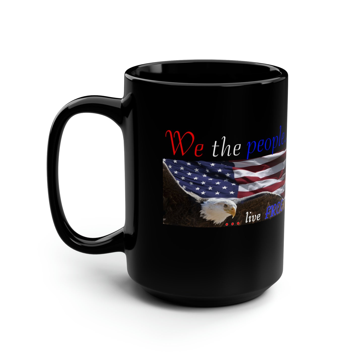 We the people, Black Mug, 15oz