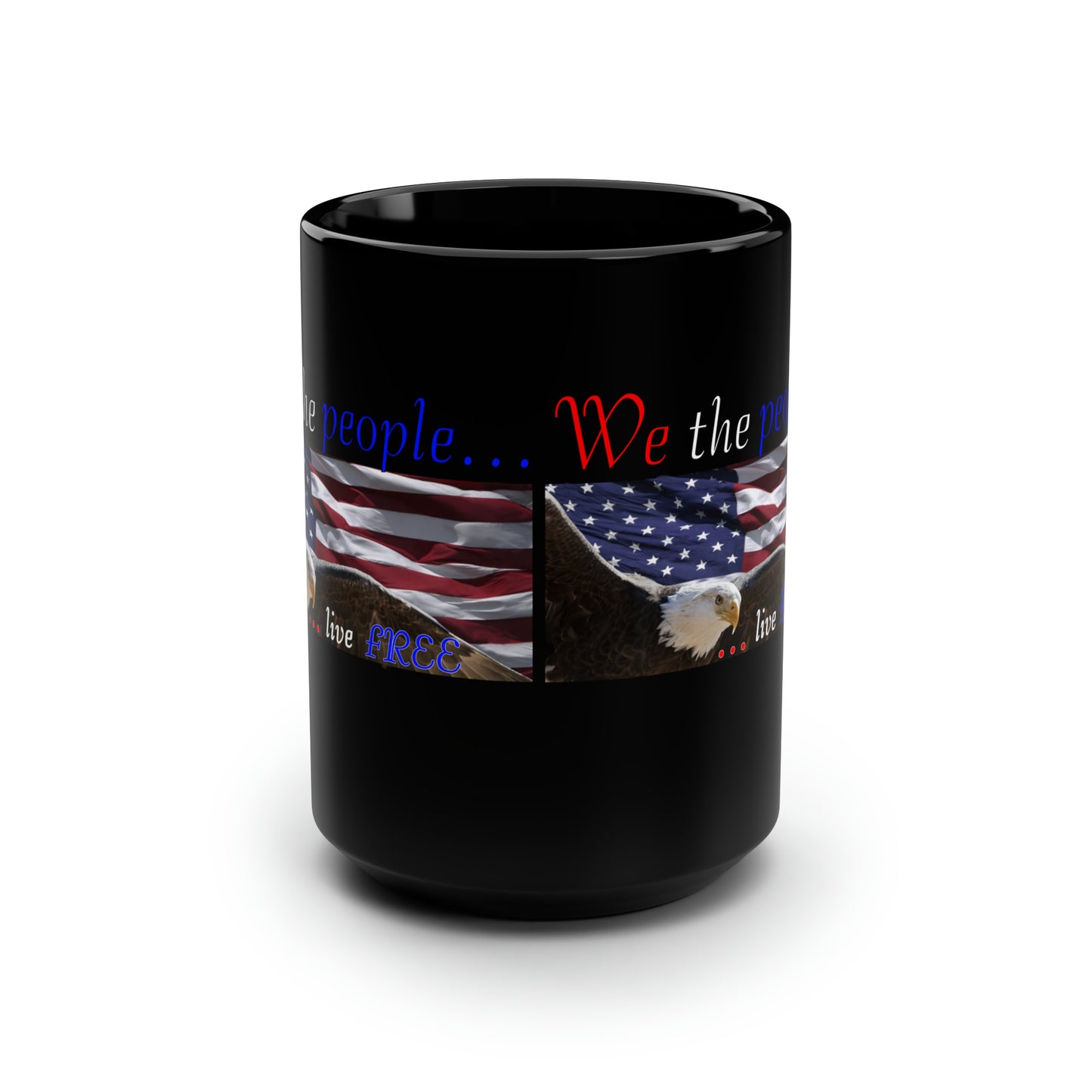 We the people, Black Mug, 15oz