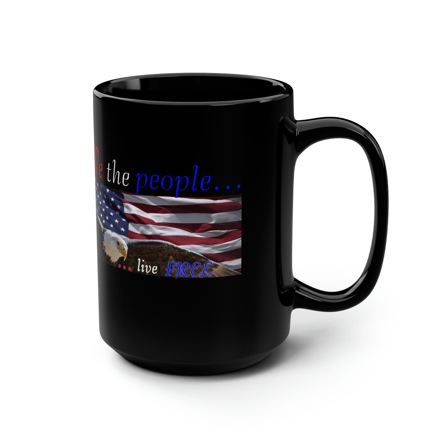 We the people, Black Mug, 15oz