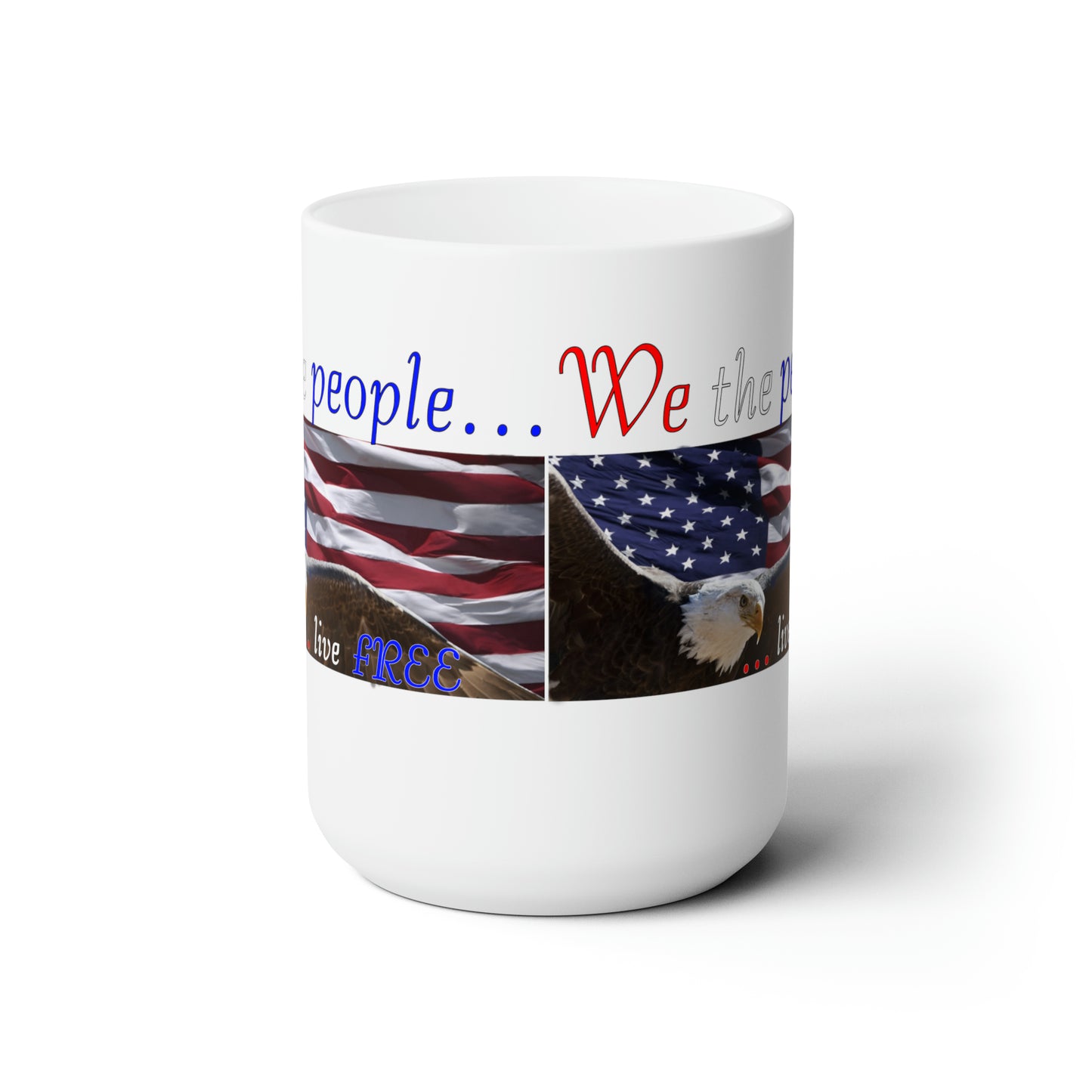 We the people, Ceramic Mug 15oz