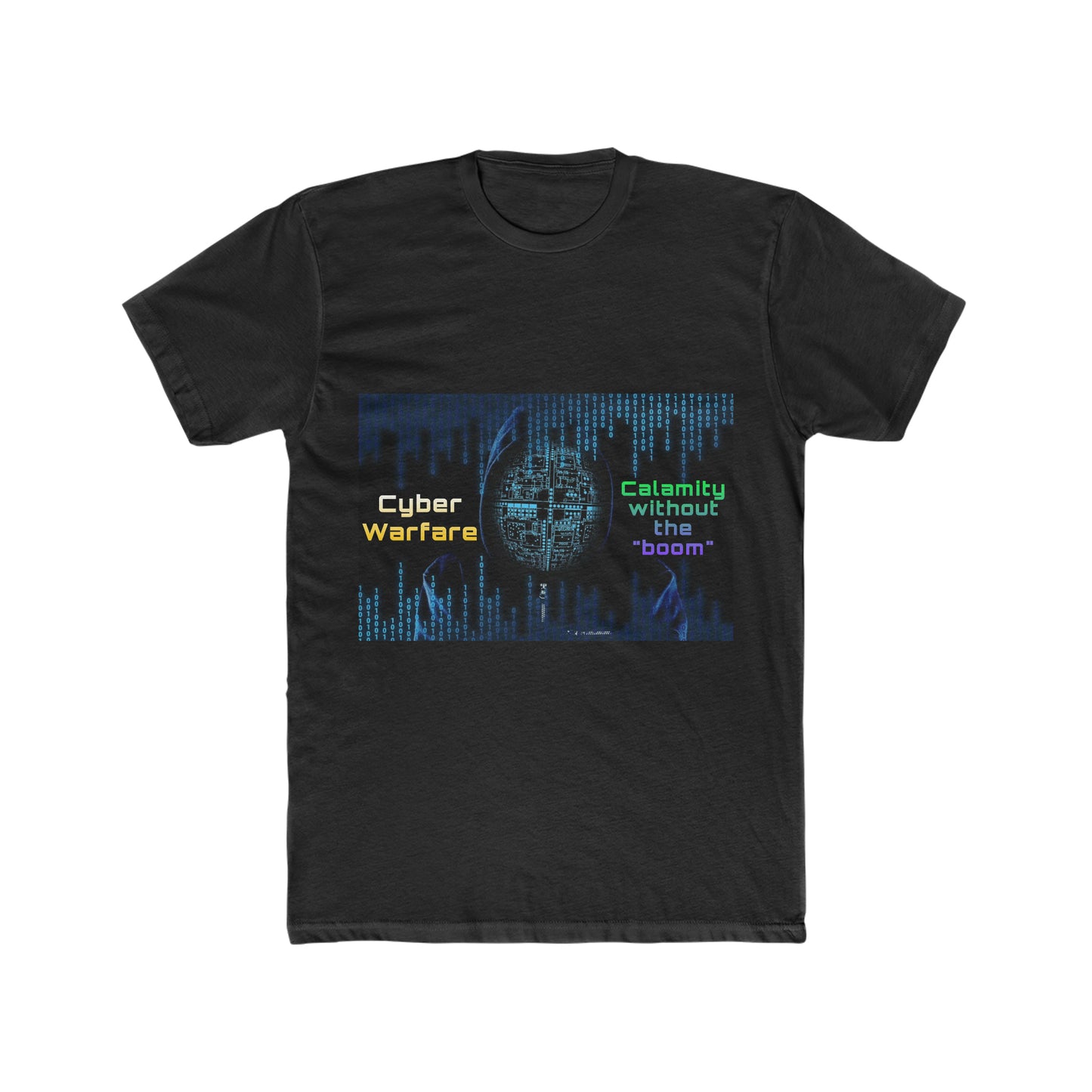 Calamity without the boom, Men's Cotton Crew Tee