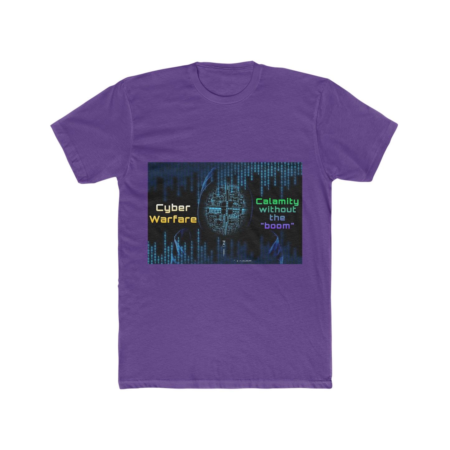 Calamity without the boom, Men's Cotton Crew Tee