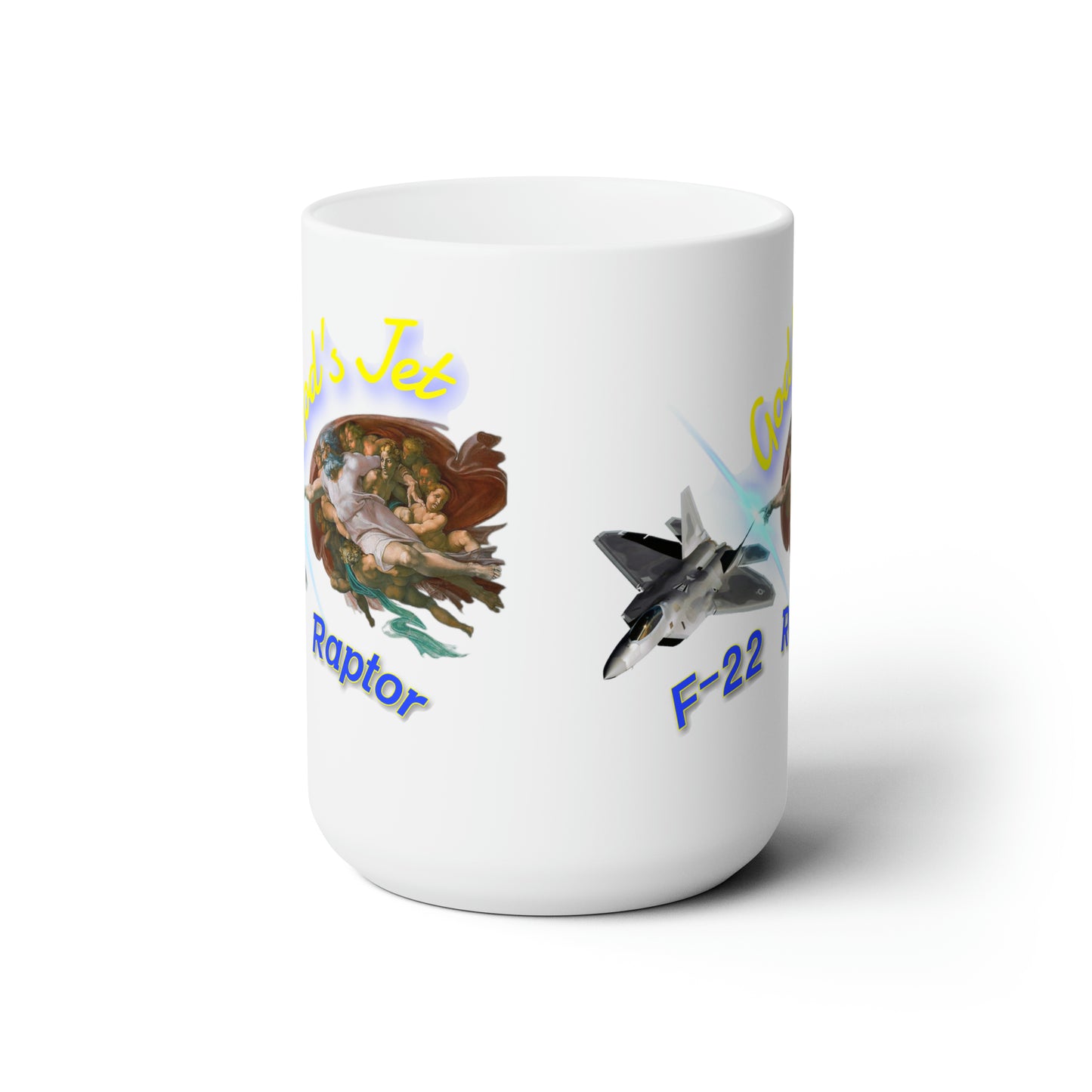 F-22 Raptor, Ceramic Mug 15oz