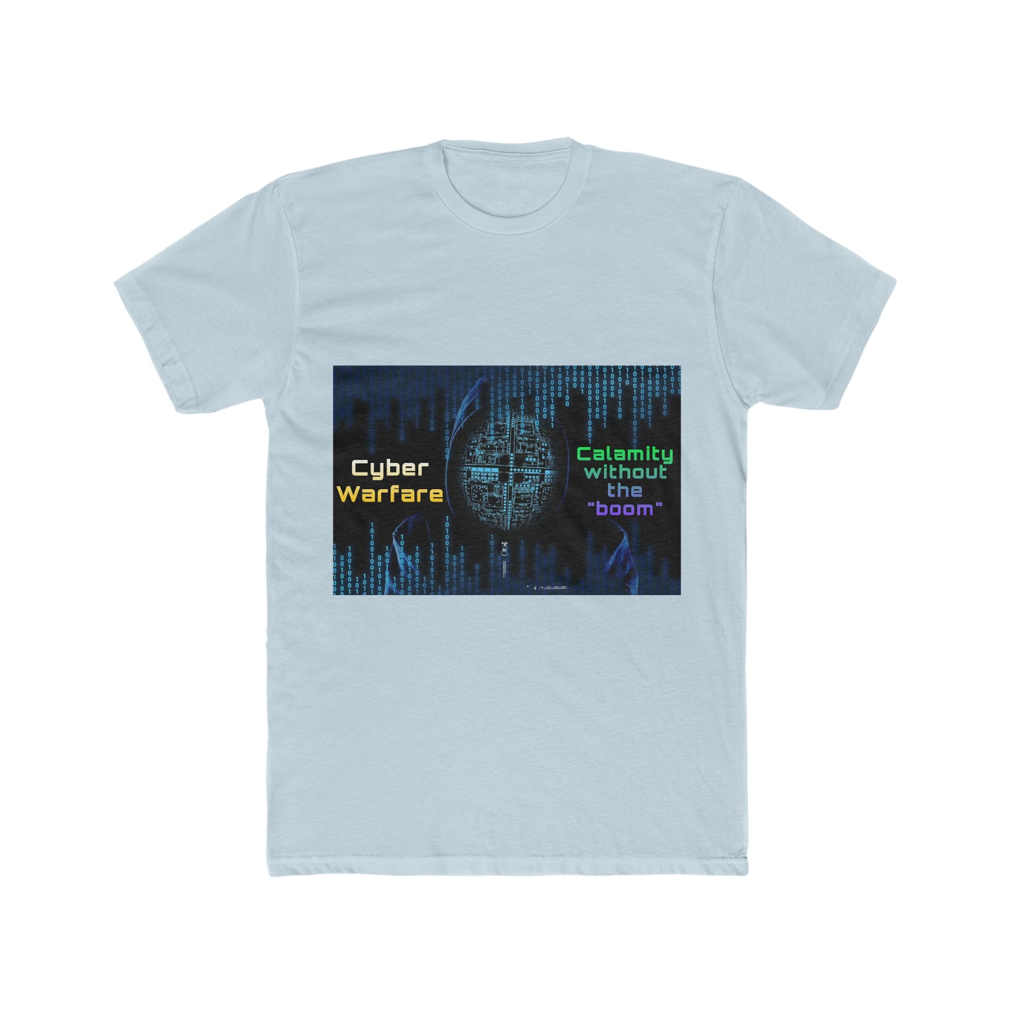 Calamity without the boom, Men's Cotton Crew Tee