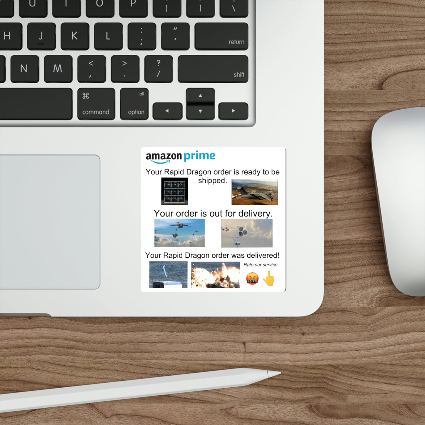 Amazon Prime Rapid Dragon delivery