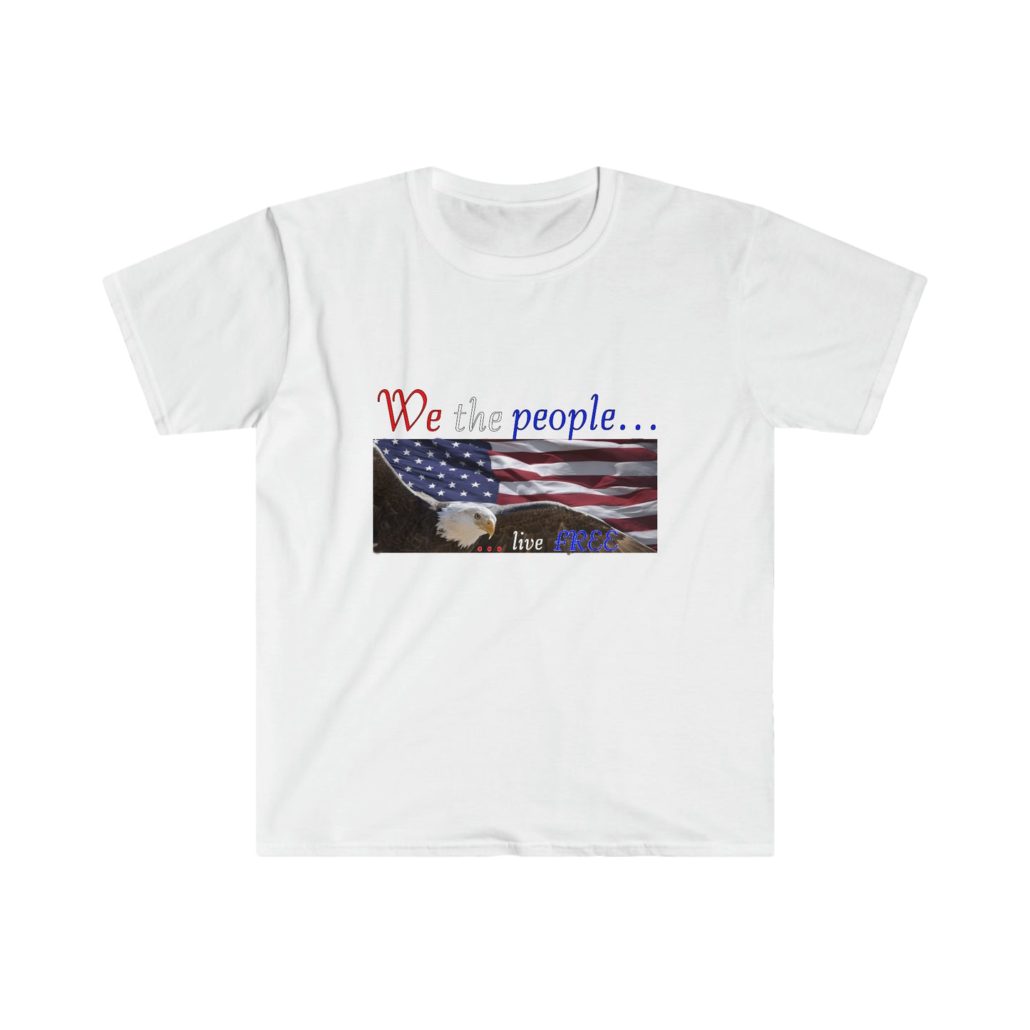 We the people, Unisex Softstyle T-Shirt