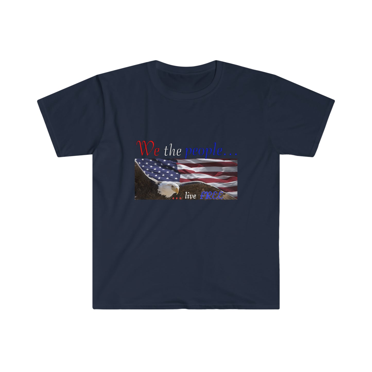 We the people, Unisex Softstyle T-Shirt