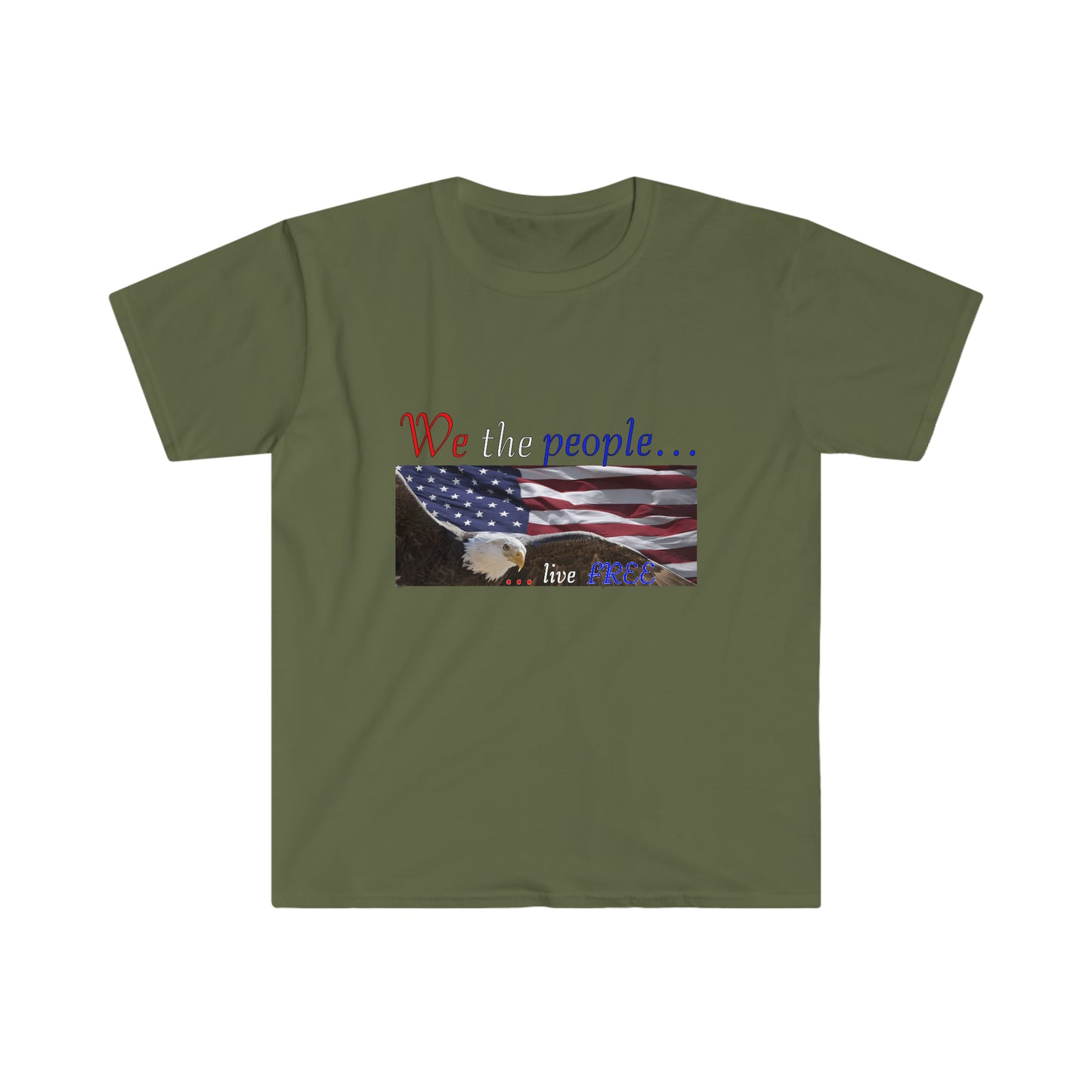 We the people, Unisex Softstyle T-Shirt