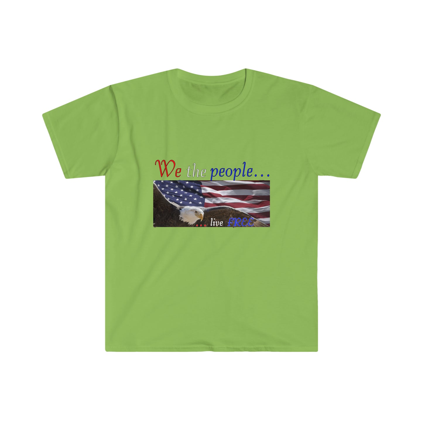 We the people, Unisex Softstyle T-Shirt