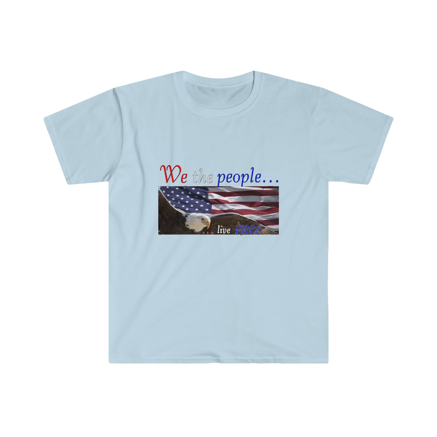 We the people, Unisex Softstyle T-Shirt