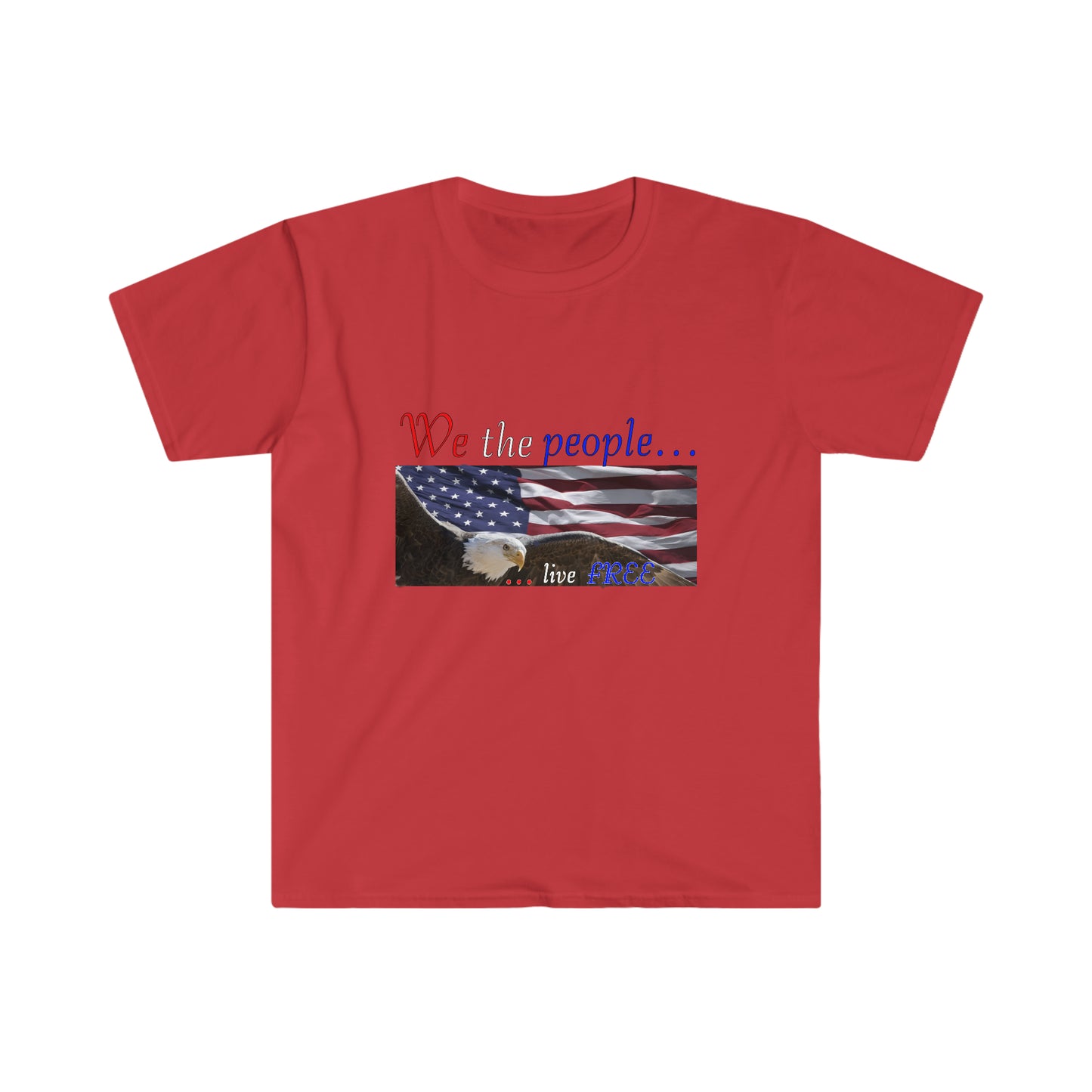 We the people, Unisex Softstyle T-Shirt