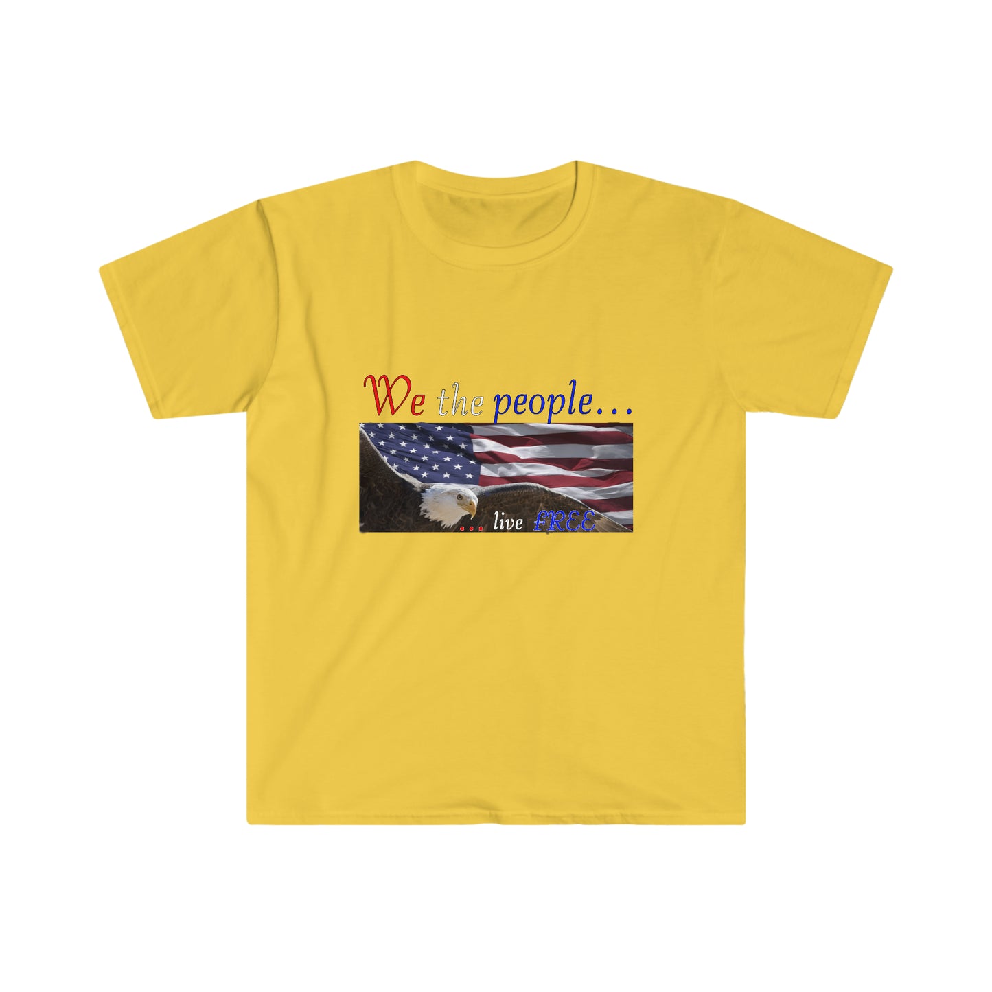 We the people, Unisex Softstyle T-Shirt