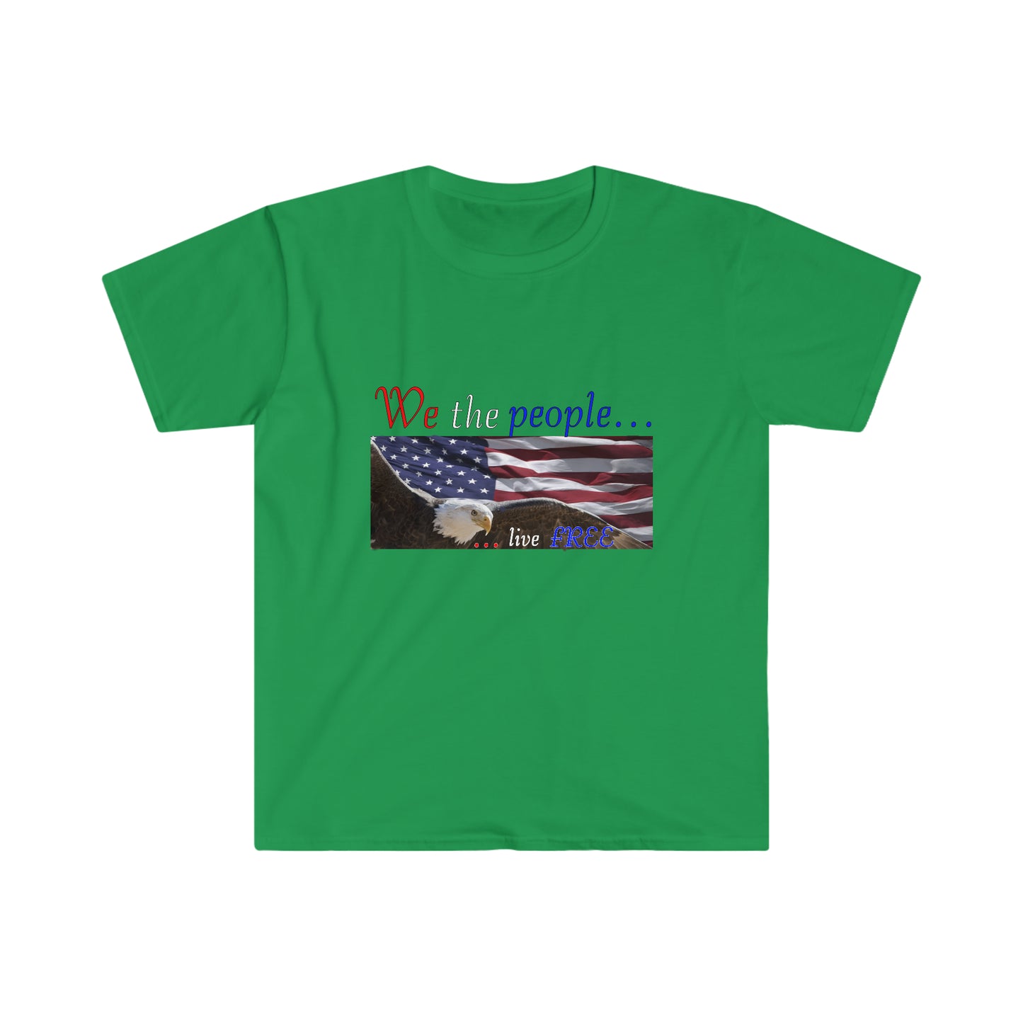 We the people, Unisex Softstyle T-Shirt