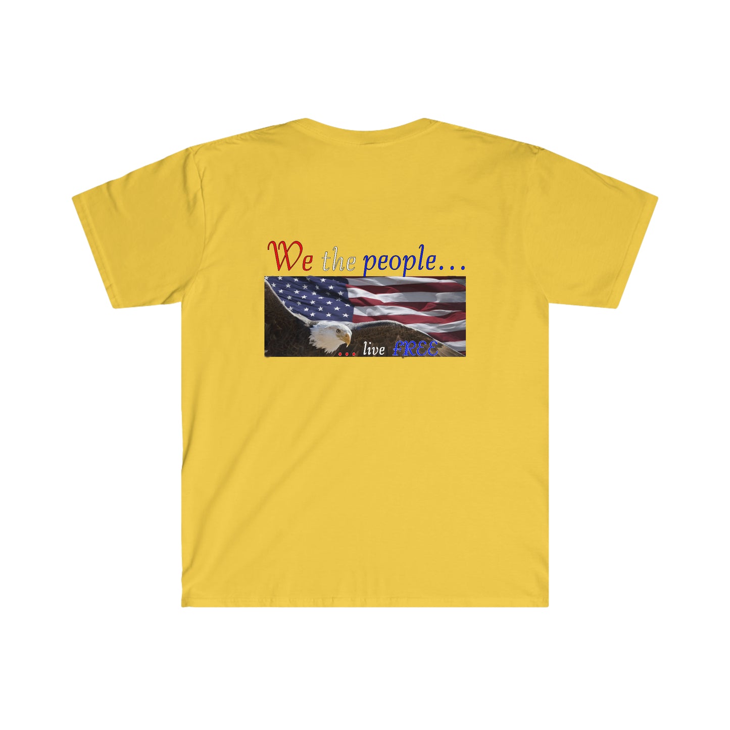 We the people, Unisex Softstyle T-Shirt