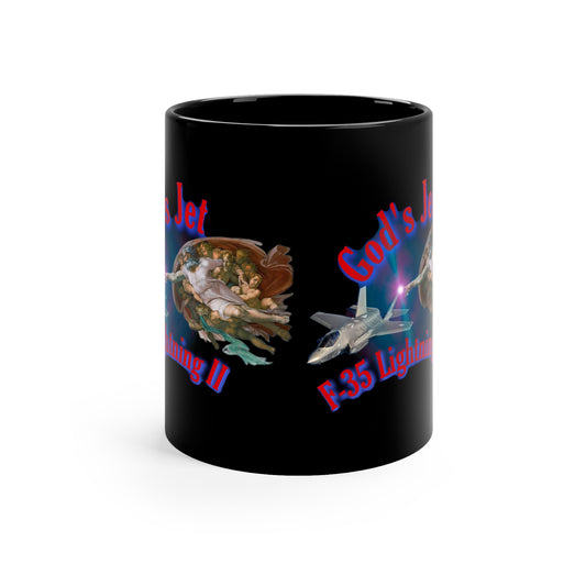 11oz Black Mug